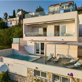 2 bedroom villa with pool, Orasac near Dubrovnik, sleeps 4